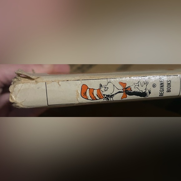 1963 Vintage "Hop on Pop" by DR. SEUSS 1st ed Random house Rare With Jacket - Picture 6 of 14